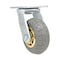 Vestil Flat-Free Swivel Caster 5 In. Diameter x 2 In. Width 507 Lb. Capacity Gray/Gold CST-VE-5X2FF-S - alternate 4